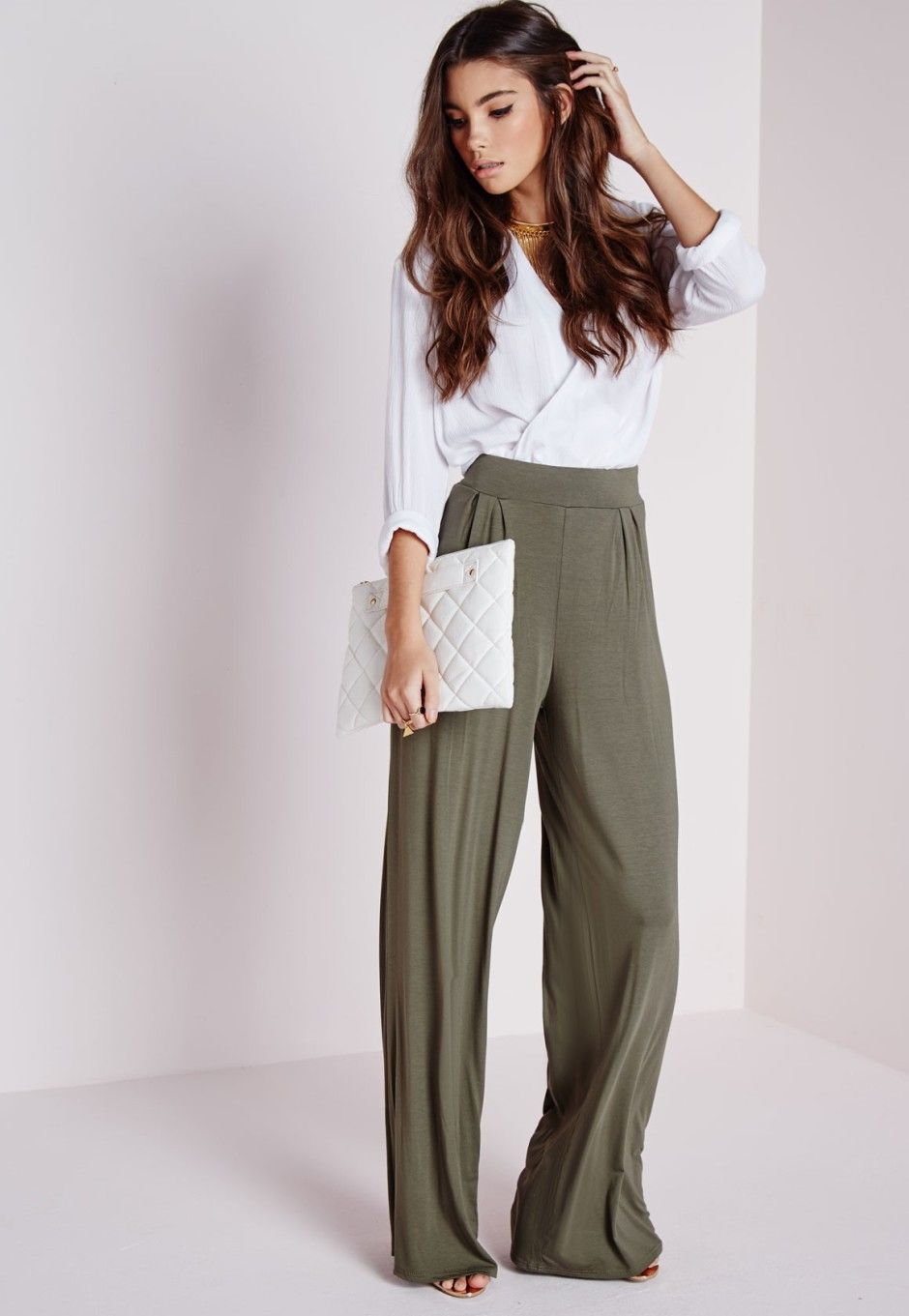 Wide leg trousers for your loved one