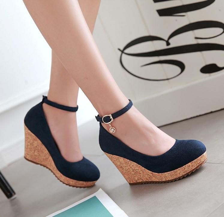 Women’s Wedge Pump Shoes For Small Feet SS59
