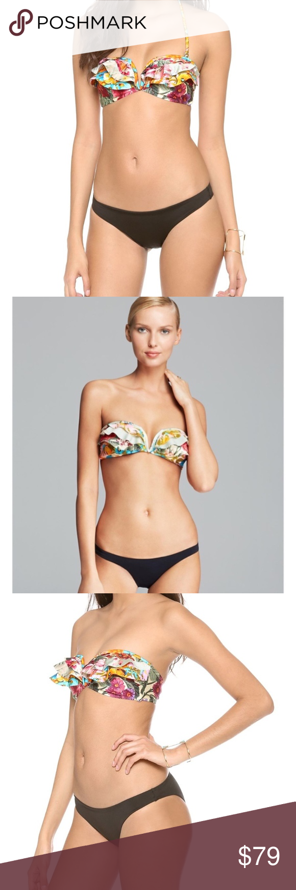 Zimmermann Splice Sundance Mismatched bikini set Bikini top * Print throughout *…