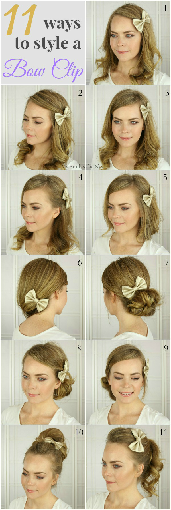 hairstyles with a bow