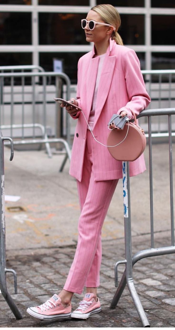 pink power suit