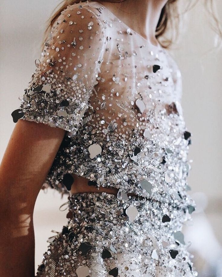 sequin dress #style #fashion