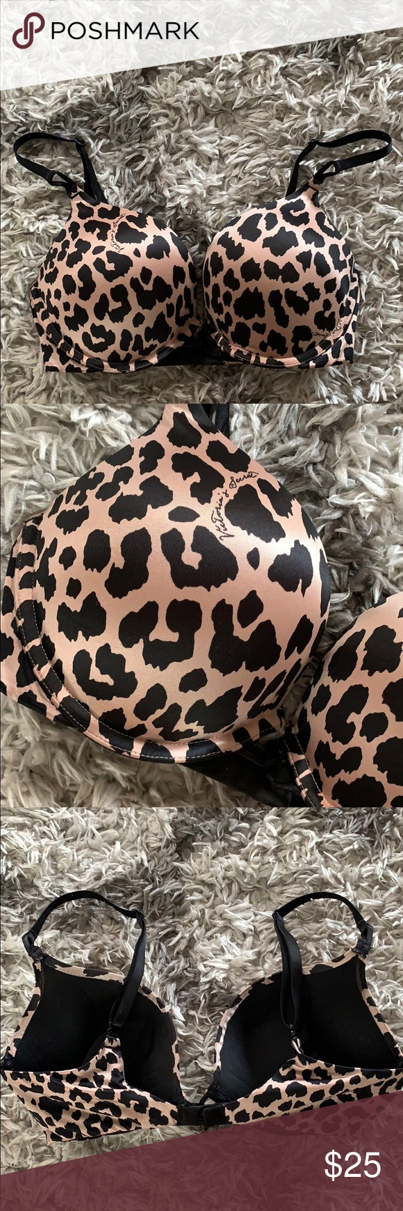 ✨VS Cheetah Print Bombshell Bra Size 32D✨ Used but in good condition Victori…