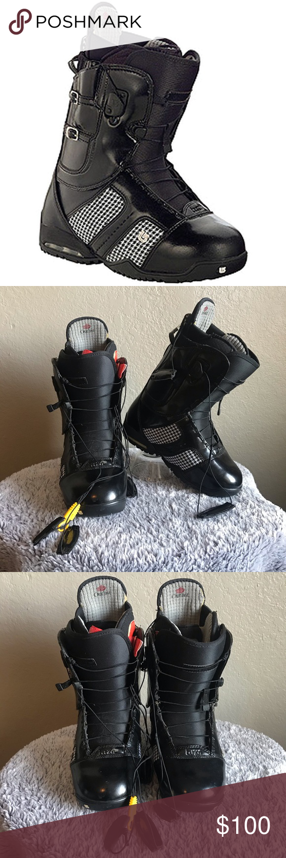 🍁⚡️Burton Supreme Snowboard Boots Size 8 Size 8 In excellent condition Bu…
