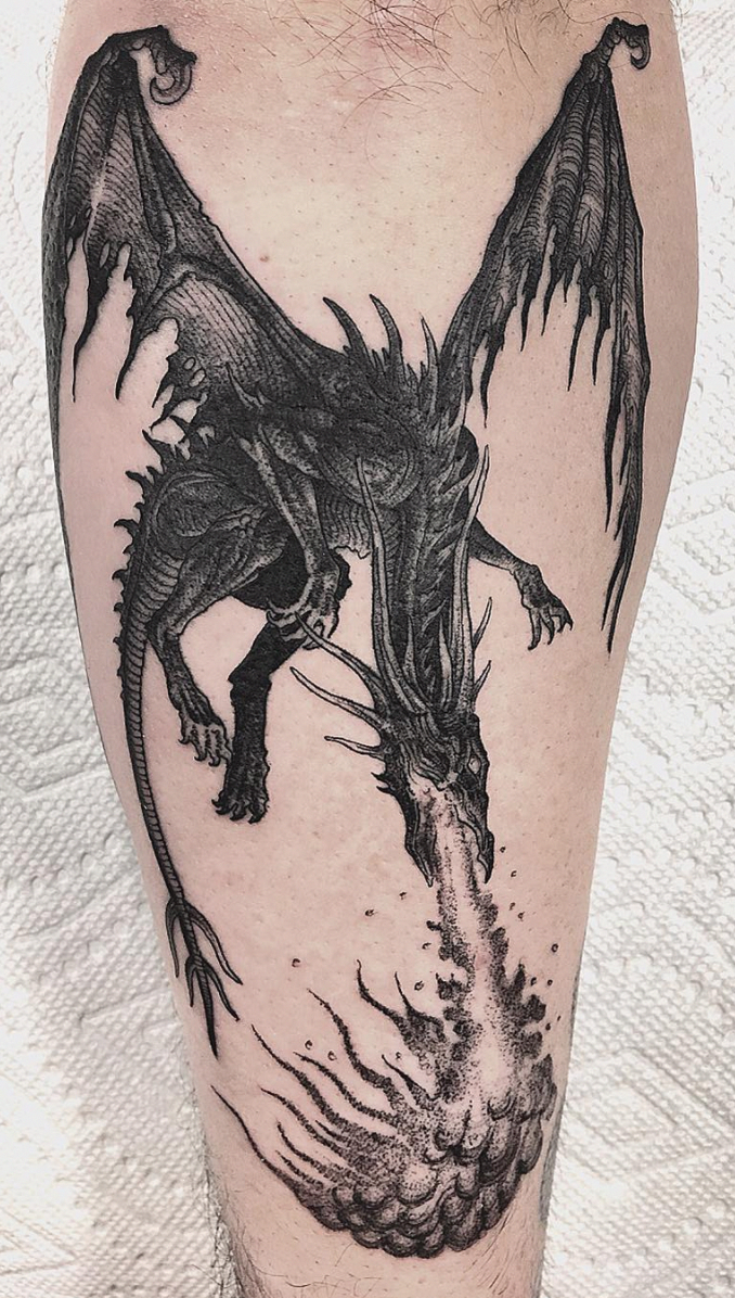 🦇🦇 Great ideas of dragon tattoos 🦇🦇original and modern ideas for men…