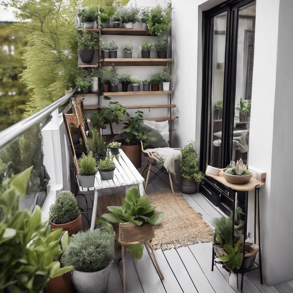 Adding Greenery and Natural Elements ⁤to Small Balcony⁤ Design