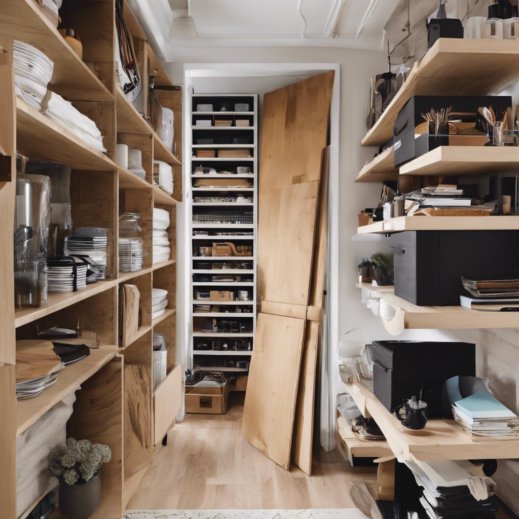 Artful Organization: Storage Solutions for Apartment Living