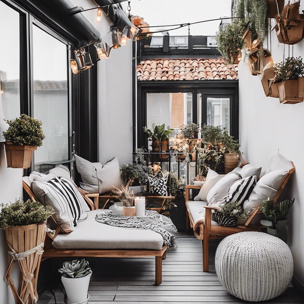 Bringing the Indoors Out: Cozy⁣ Decor Ideas to Enhance Your Small Balcony