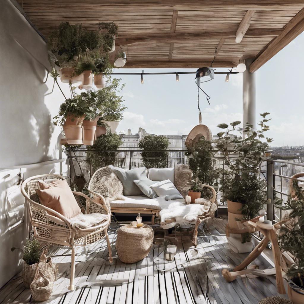 Bringing ​the Indoors‍ Out: Stylish Furniture Selection for Small ‍Balconies