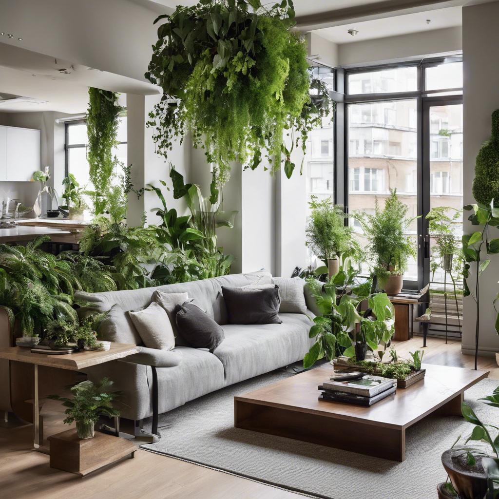 Bringing Nature ⁢Indoors: ​Incorporating Plants in Apartment Interior Design