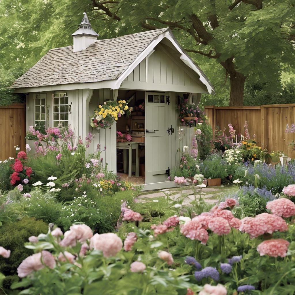 Choosing the Right Plants‍ for a Cottage ‍Garden Shed