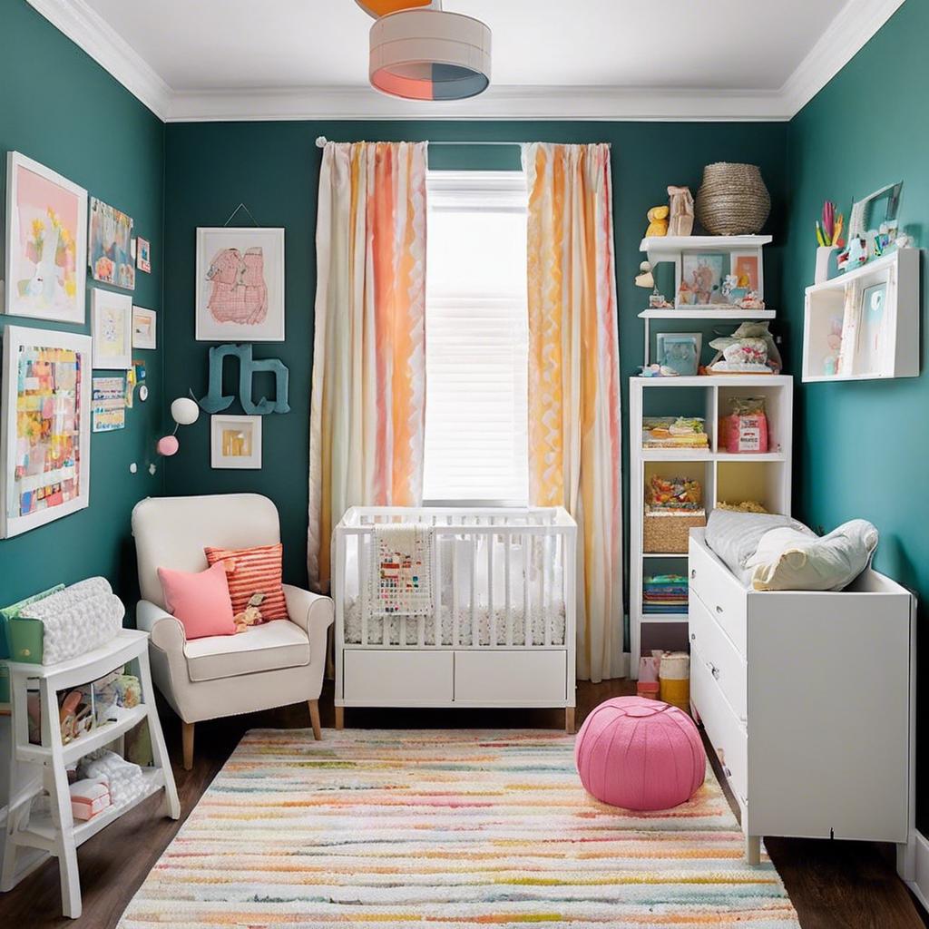 Choosing the ‍Perfect Color Palette for ​Your Small Colorful Nursery