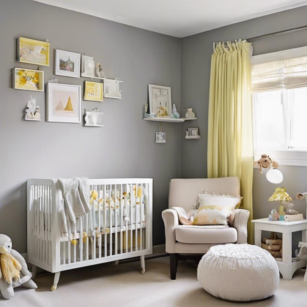 2. Choosing the Perfect Color Palette for a⁢ Tiny Nursery