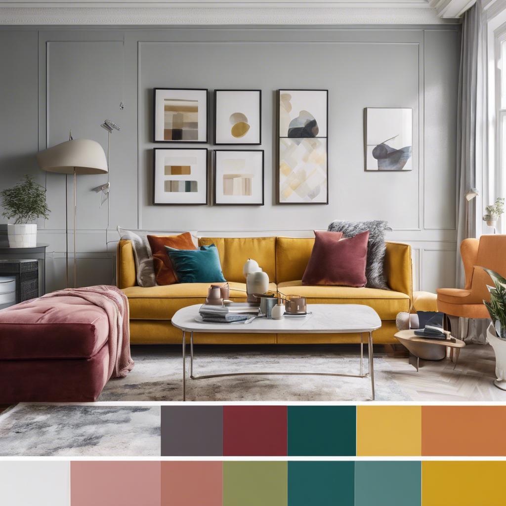 Choosing the Right Color Palette:​ Enhancing Mood and⁢ Atmosphere in ⁢Apartment Interior ‍Design