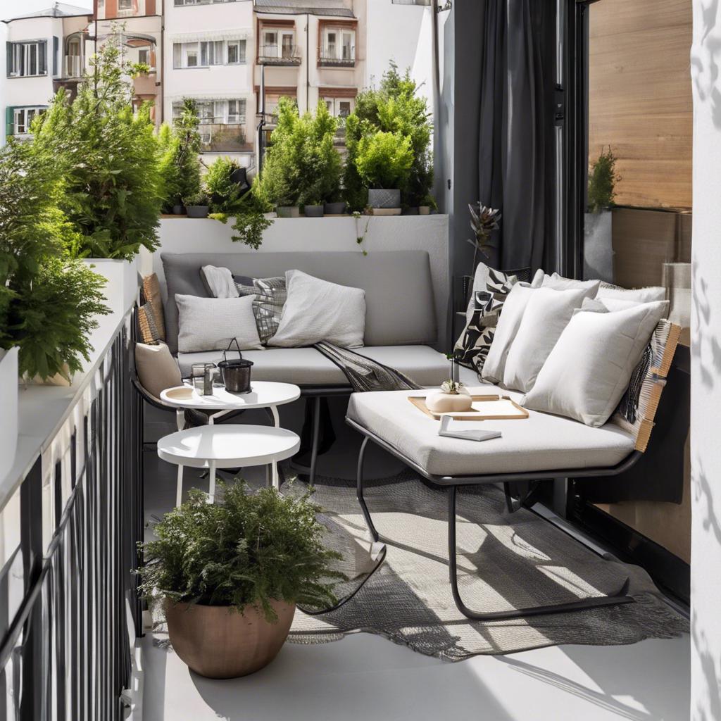 Choosing the ‌Right Furniture for‍ Your Small Balcony Design