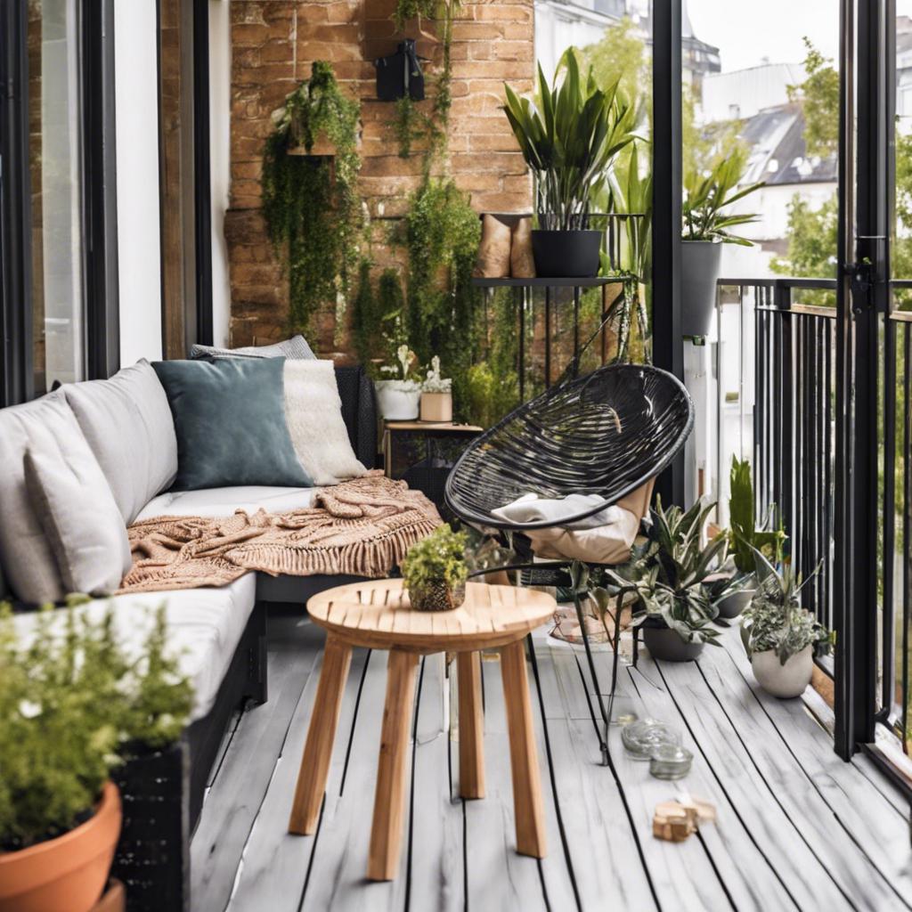 Choosing the Right Furniture: Small Balcony Design Essentials