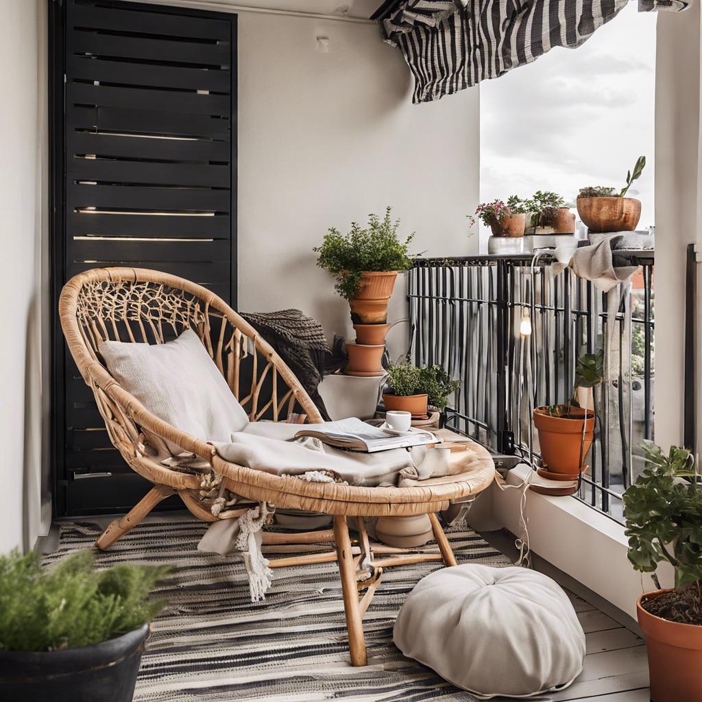 Cozy Comfort:⁣ Adding ‌Textiles and ‍Furniture⁢ to Enhance Your Small Balcony