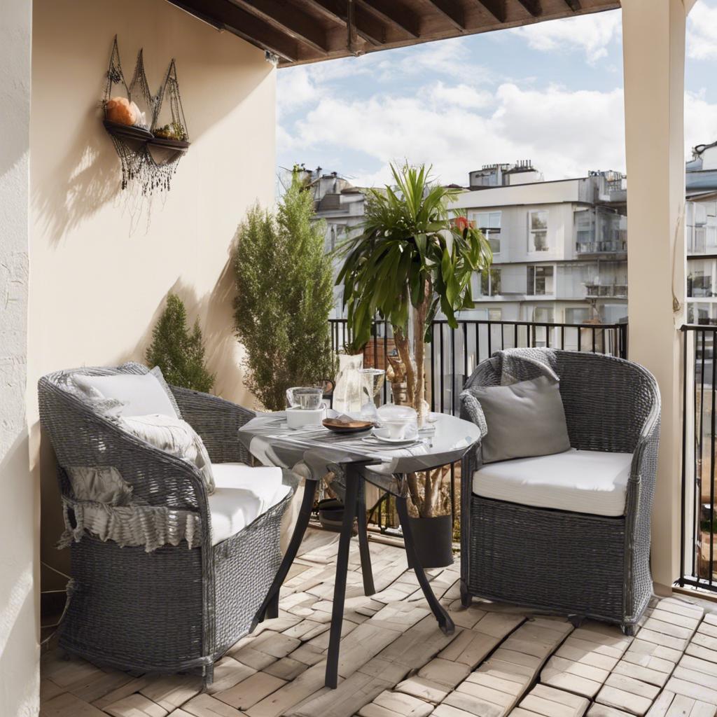 Comfort⁣ is Key: Choosing ‍Furniture‍ for Small Balcony ⁢Design