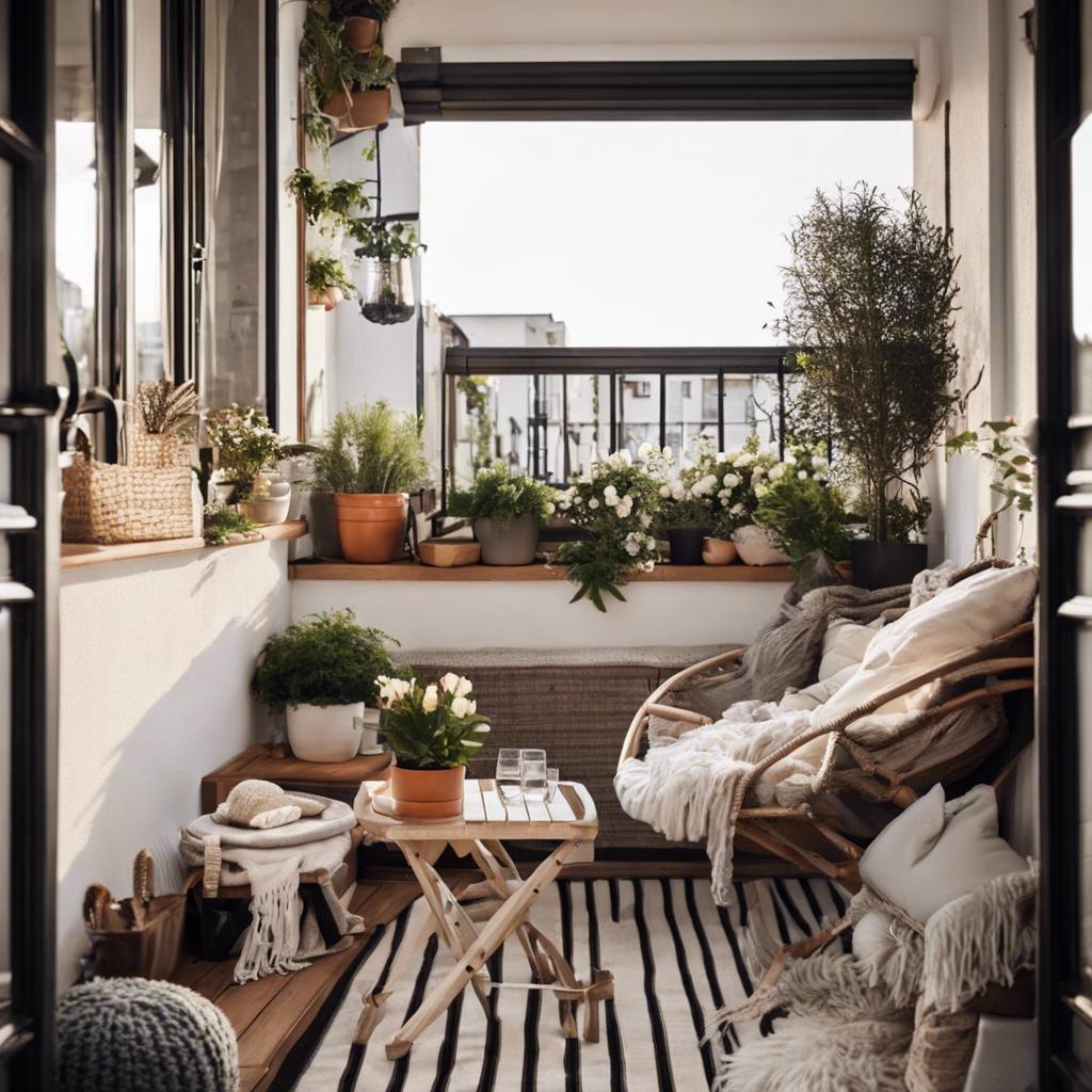 - Cozy Comfort: Creating a relaxing ‍atmosphere in small balcony design