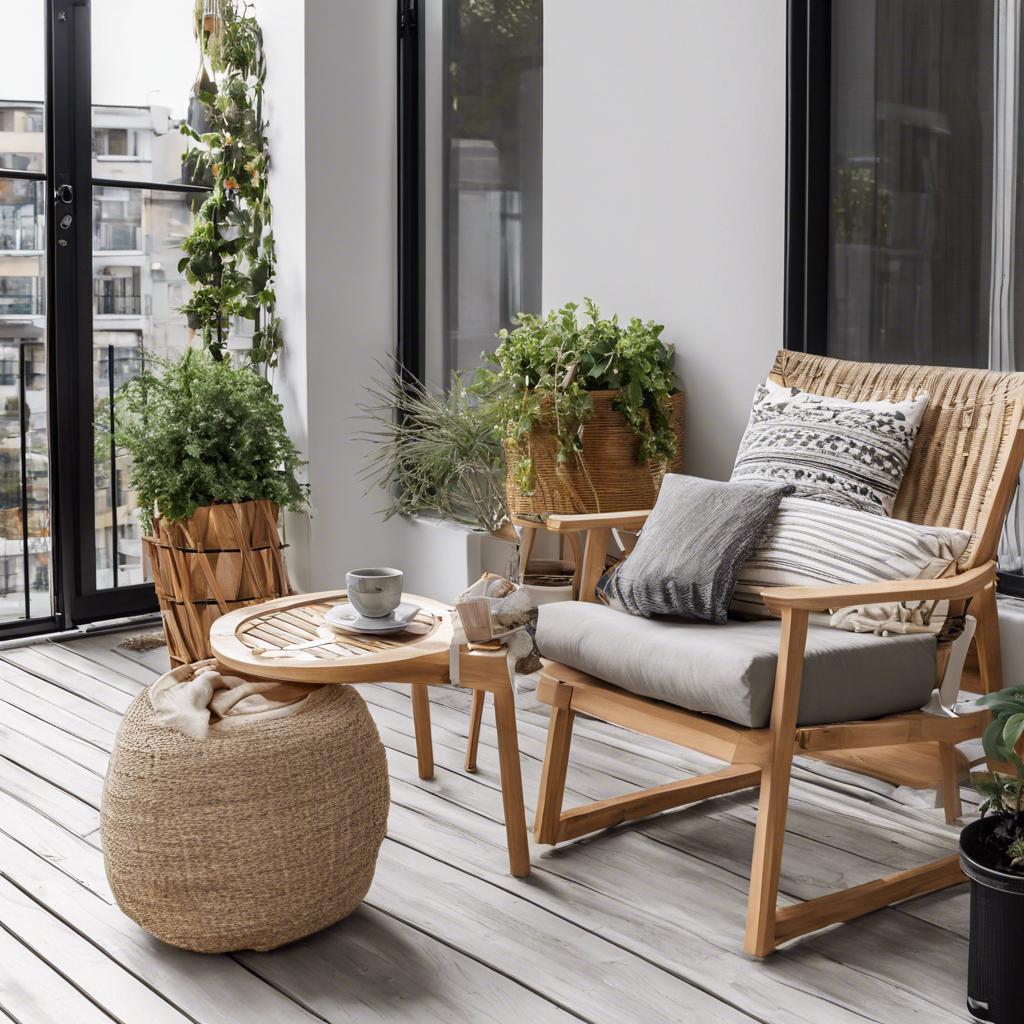 Cozy Comfort: Selecting the Perfect Furniture ⁣for Your Tiny‌ Balcony