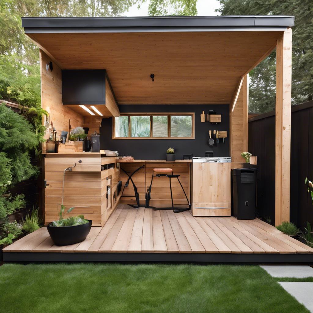 Designing a⁣ Modern and‍ Functional ‍Backyard ⁢Shed