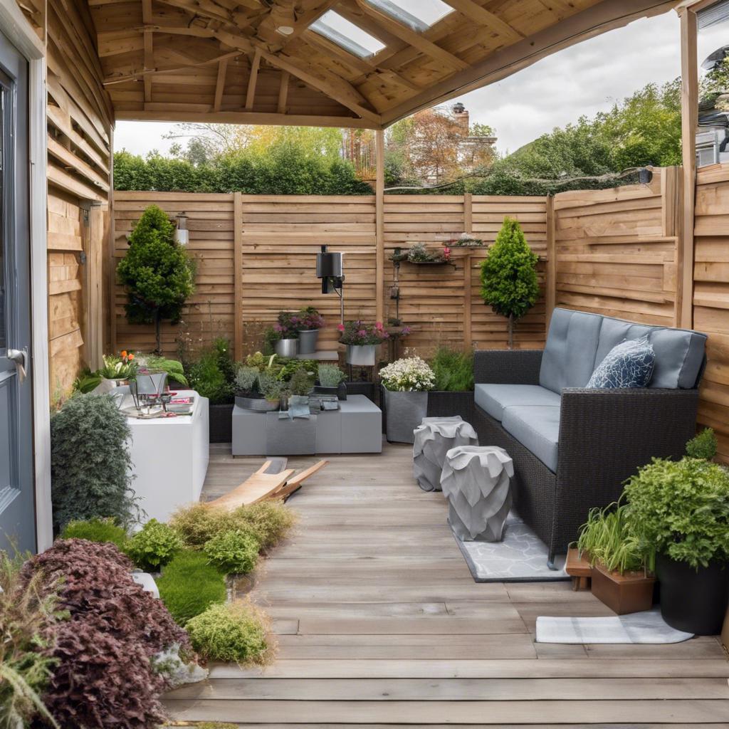 Creating a Tranquil Oasis Around Your Shed​ with Lush Greenery