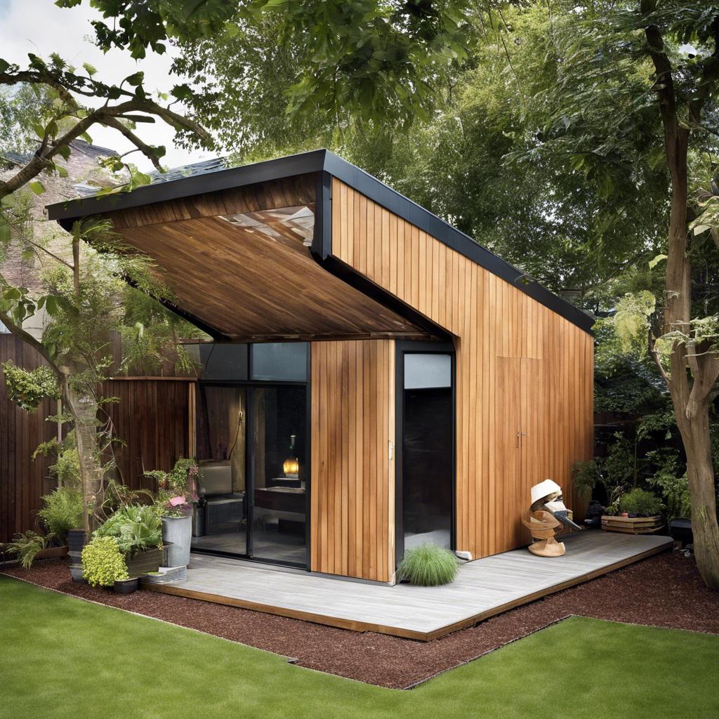 -⁢ Transforming Your Backyard Shed into a Multi-Purpose Space