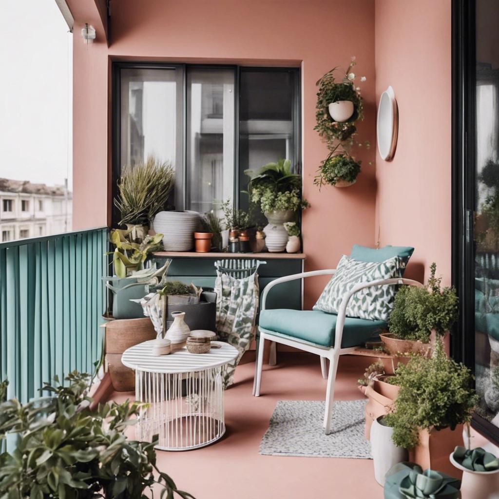 5. Coordinated Color Schemes ‌and ‍Stylish Accents for Small Balcony ‌Design Success