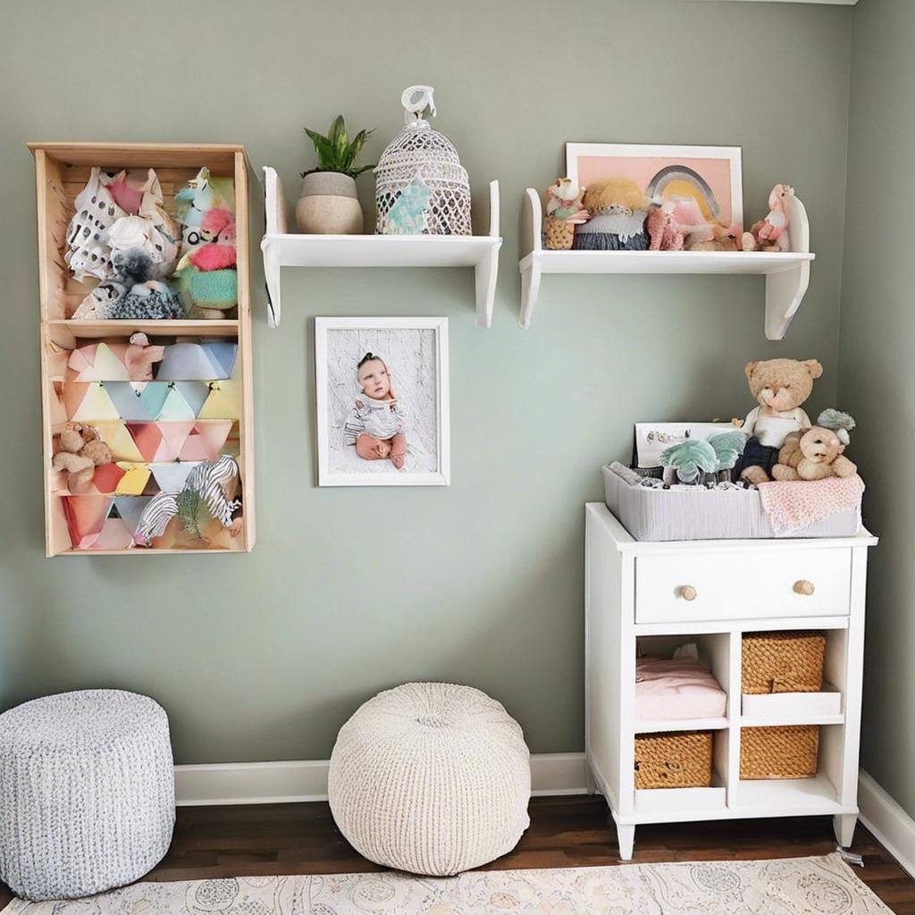 6. DIY ⁤Crafts to Add‍ Personality ⁣and Color to a Small⁢ Nursery