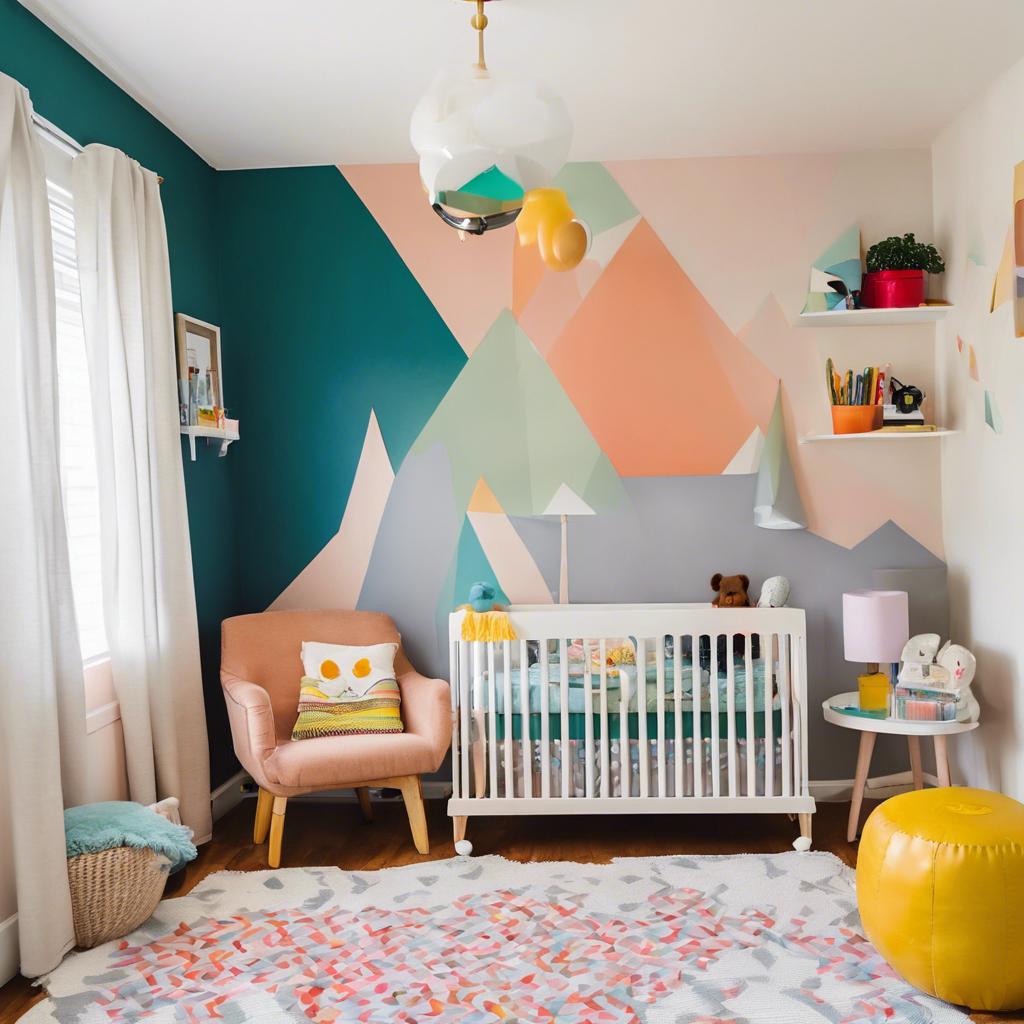 Create a Cozy and Functional⁤ Small Colorful Nursery