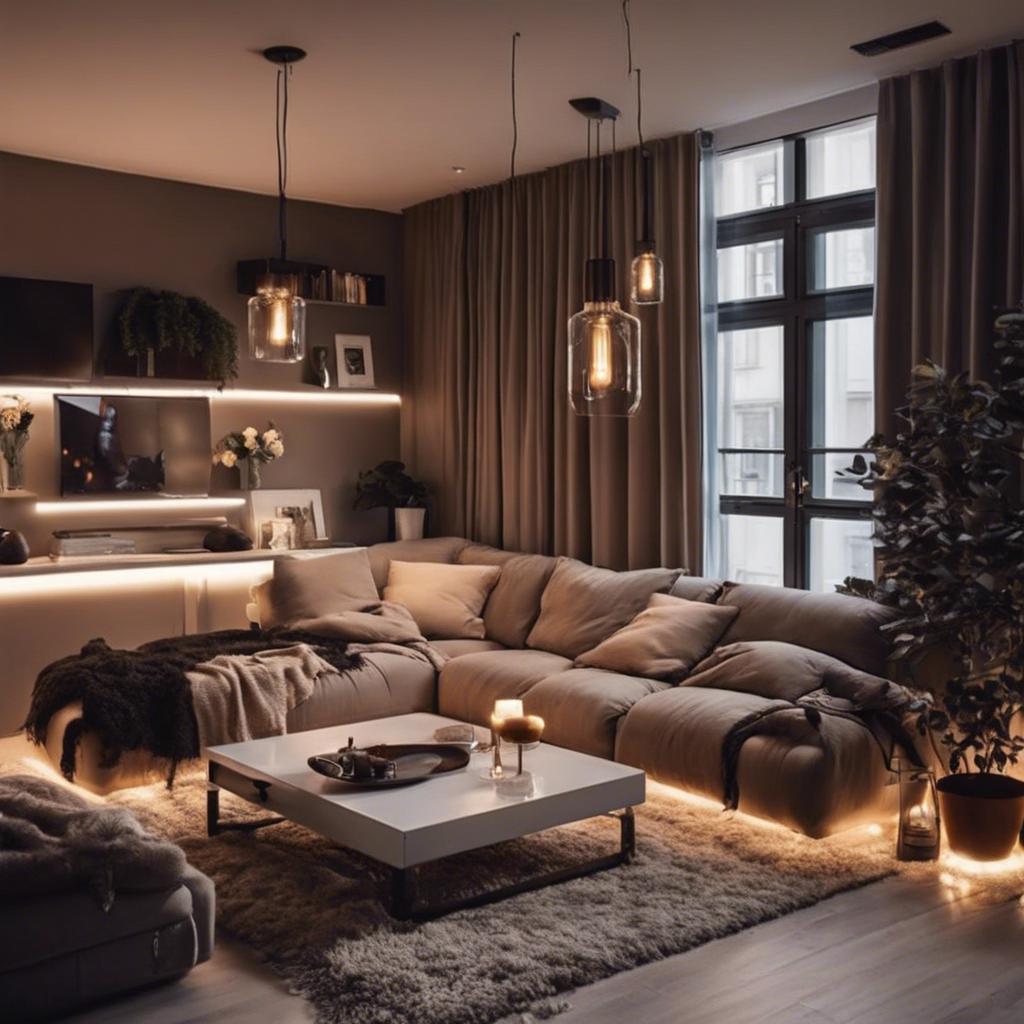 Creating⁣ a⁤ Cozy Ambiance with ​Lighting in Your Apartment ⁢Interior Design