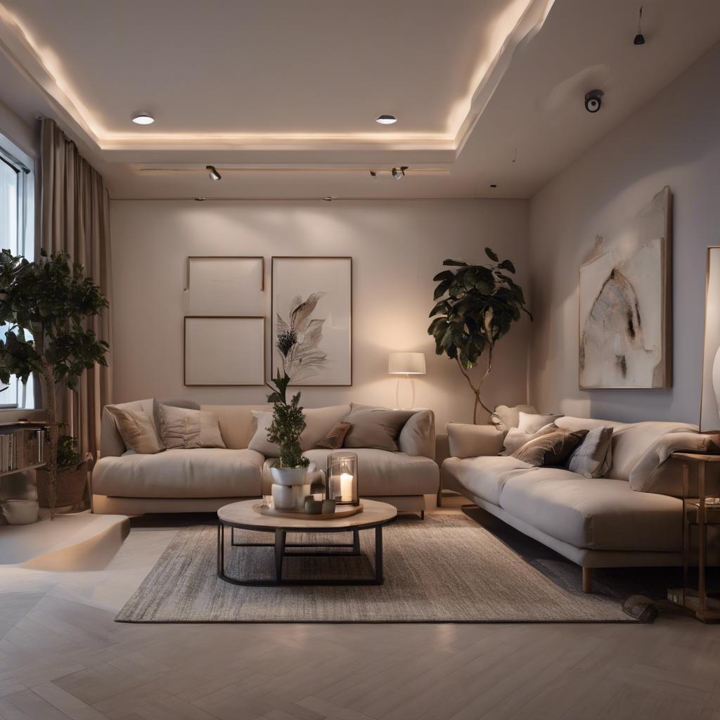 3. Creating Ambiance: Using Lighting to Enhance Your Apartment Interior Design