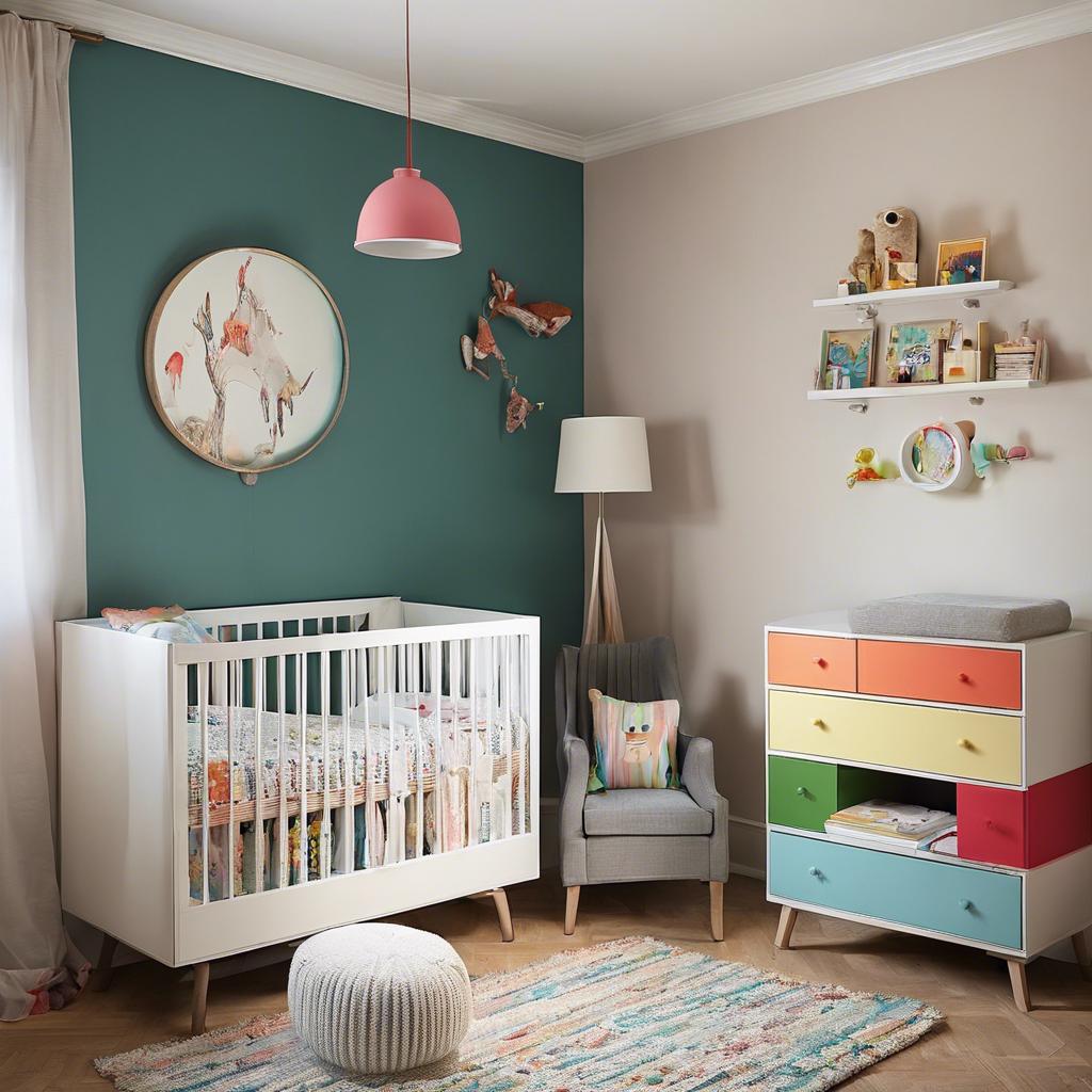 Creating a Charming Small Colorful Nursery