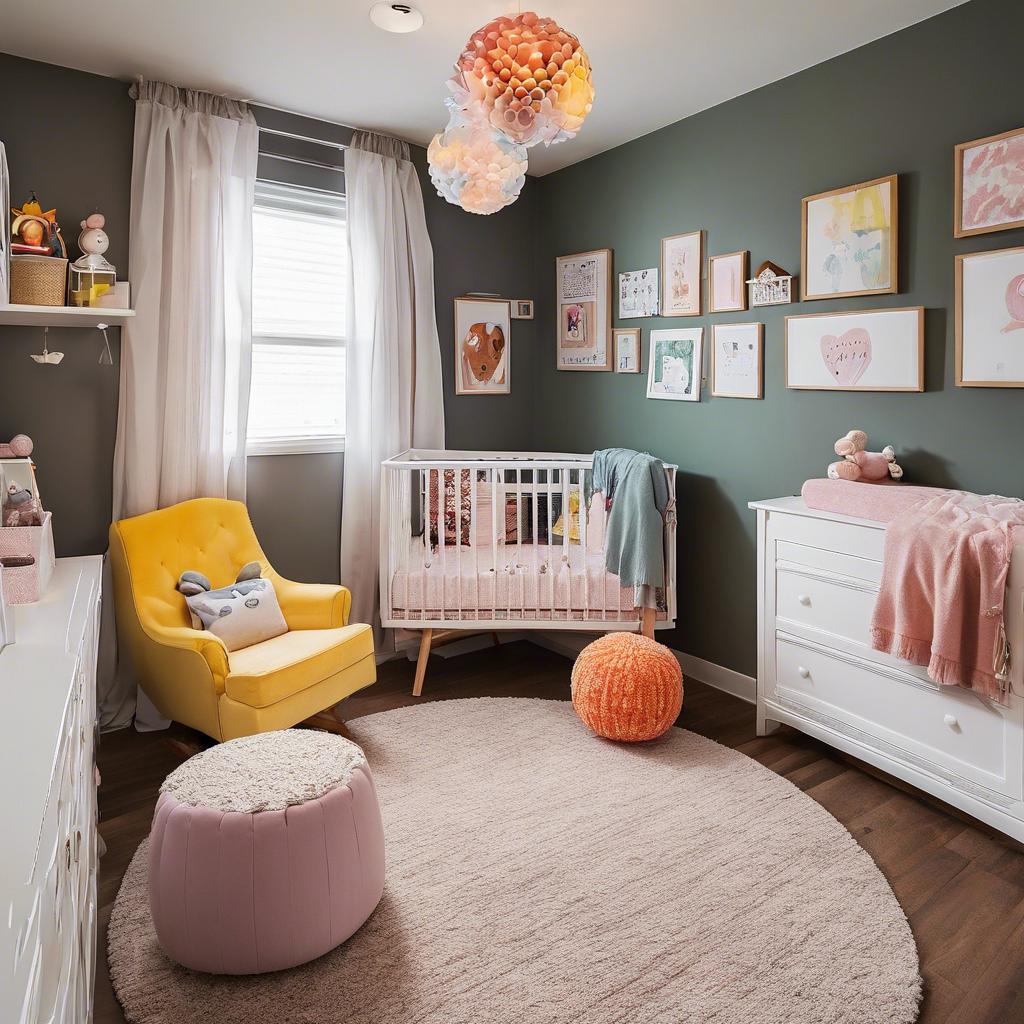 Creating Lasting Memories in the Cozy and ‍Welcoming​ Space‍ of the Small Colorful Nursery