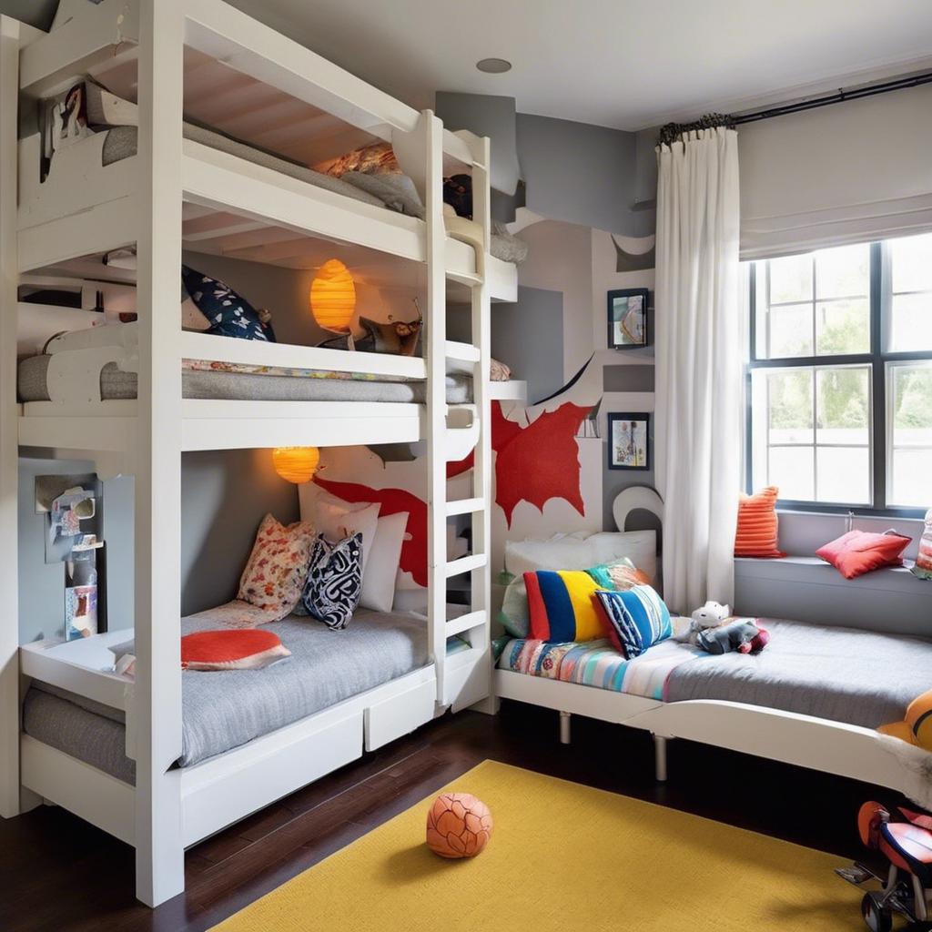 Creating a Cozy and Magical Atmosphere with Bunk Beds‌ in Kids' Rooms