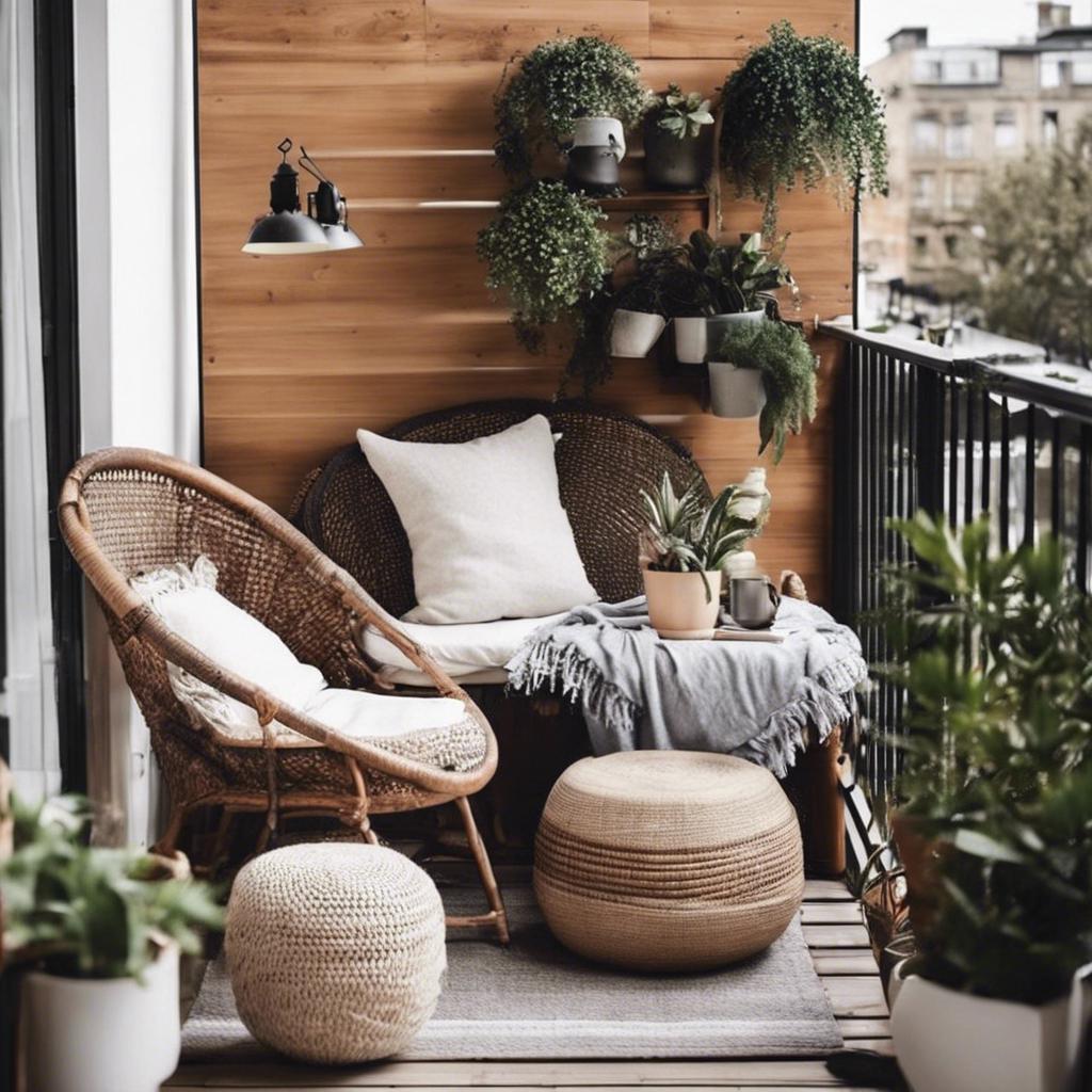 Creating a Cozy⁣ Oasis: Decor Ideas for Small Balcony Design