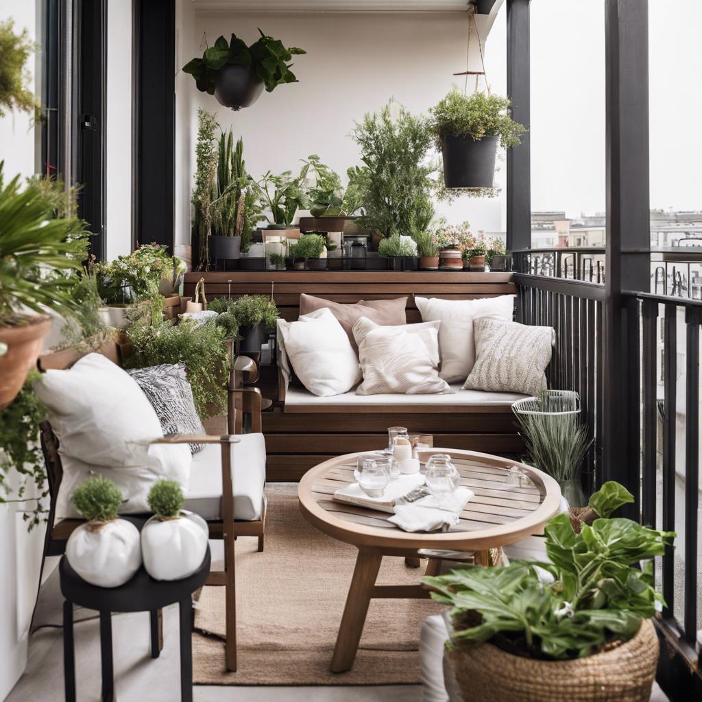 Creating a Cozy Oasis: Small Balcony ‍Design Tips