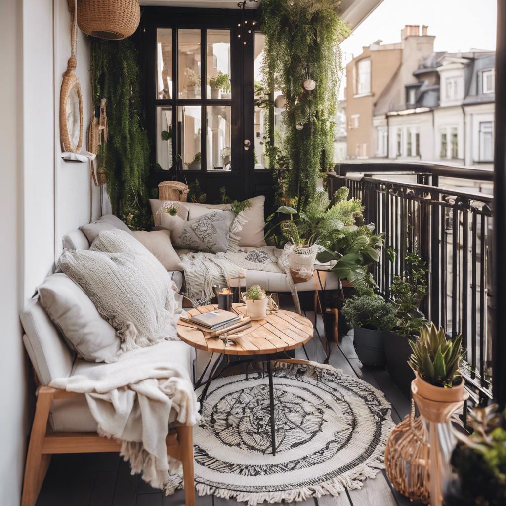 Creating a⁣ Cozy Oasis: Small Balcony Design Tips