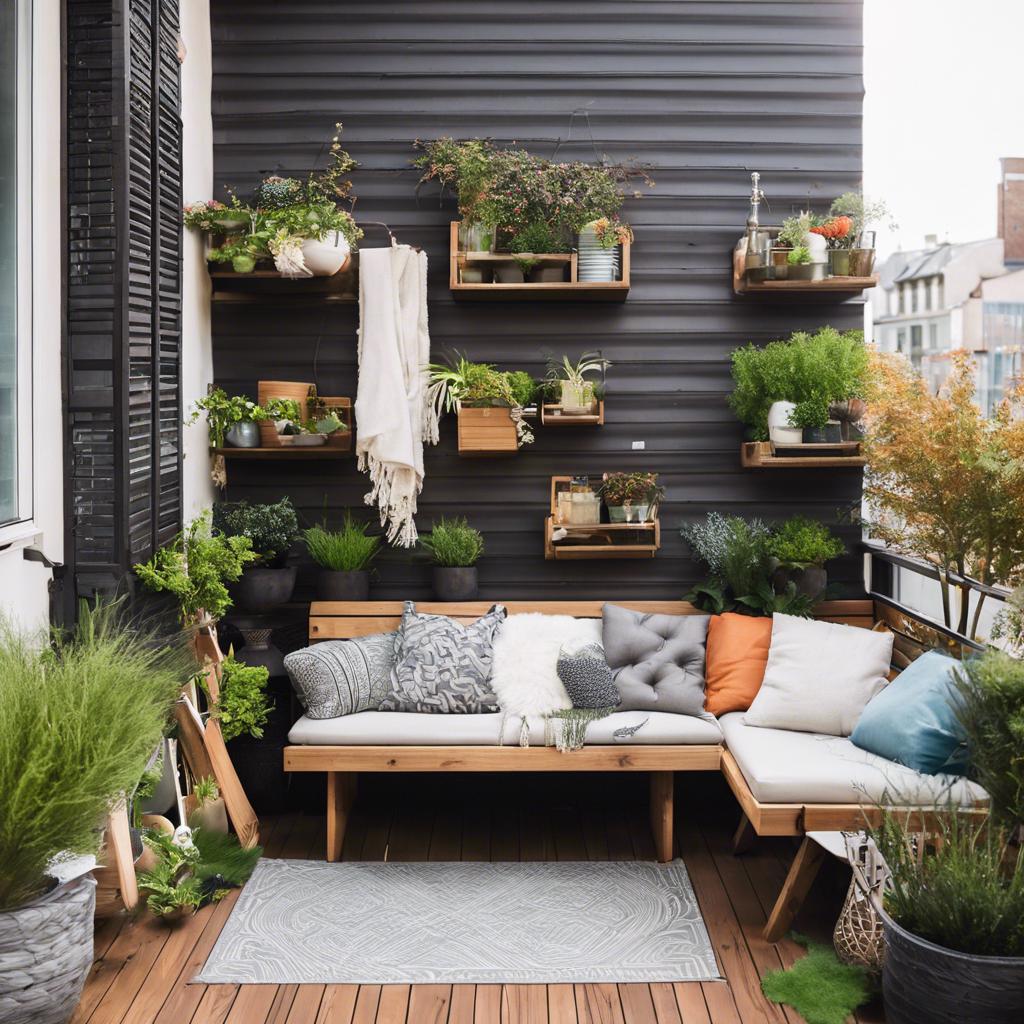 Creating a Cozy Outdoor​ Oasis: Small ⁢Balcony Design Tips