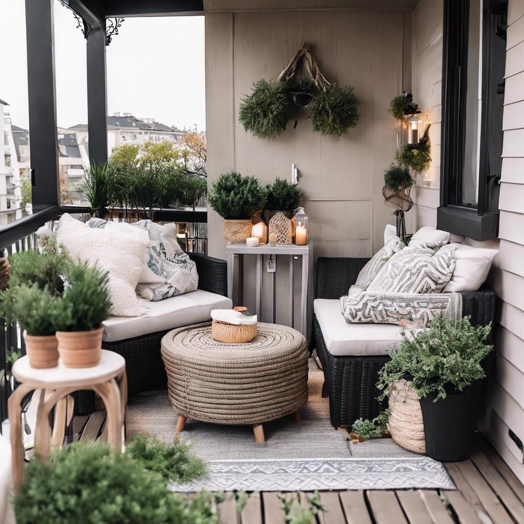 Creating a⁢ Cozy‌ Outdoor Retreat​ on Your Small Balcony
