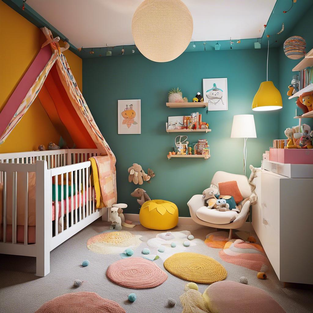 Creating ⁢a Cozy and Playful Atmosphere in Your ⁤Small Colorful Nursery