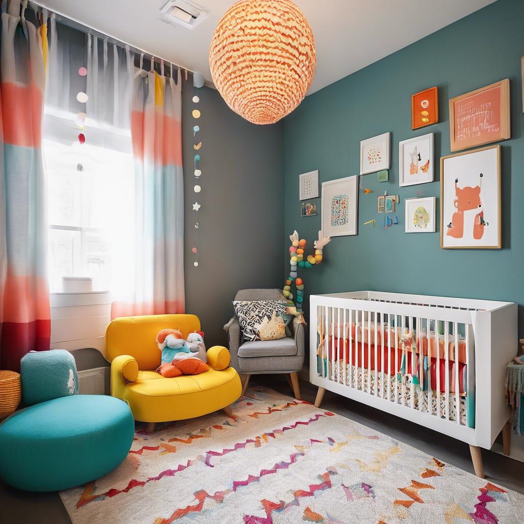 Creating a Cozy and Playful ⁢Atmosphere in Your Small Colorful Nursery