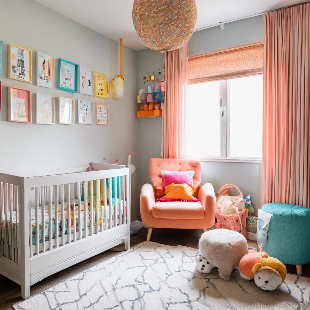 Creating a Small Colorful Nursery: Tips ⁢and Tricks for Maximizing ⁤Space