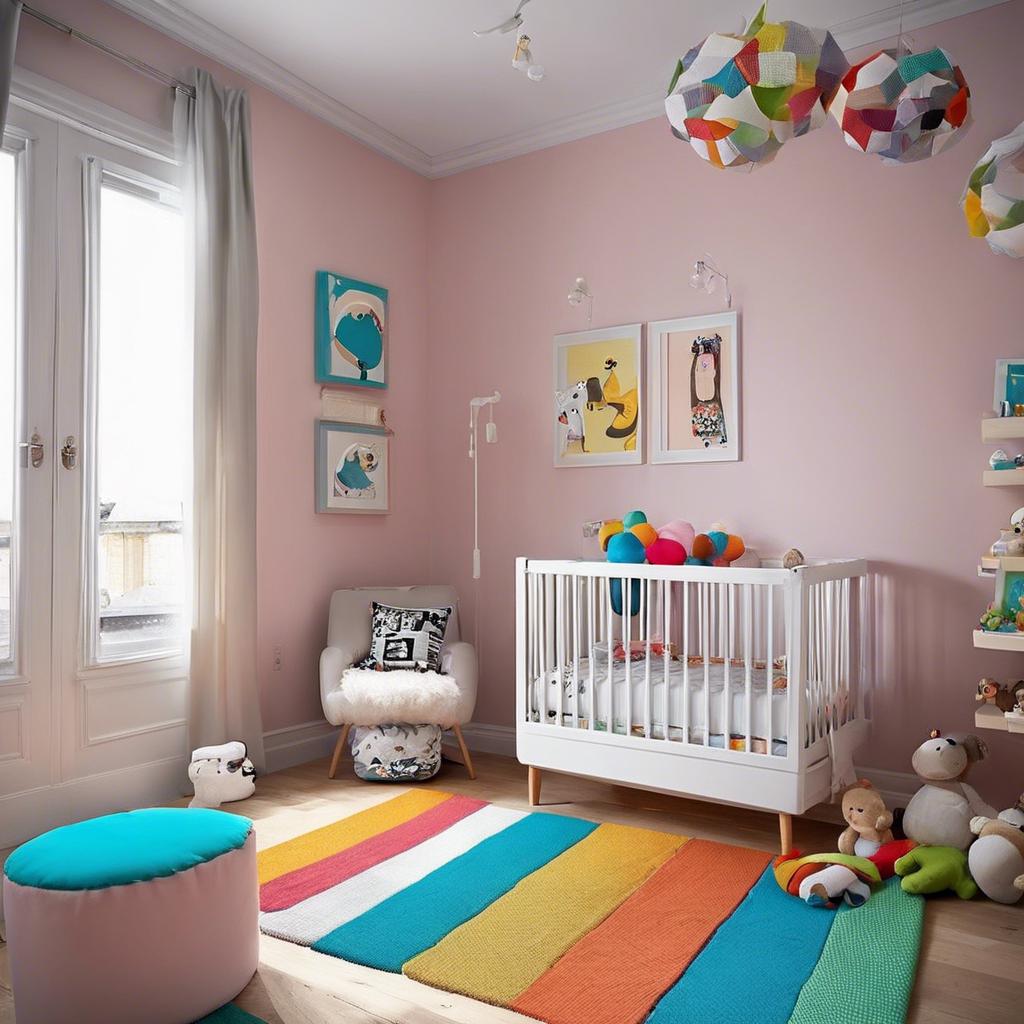 Creating a ⁤Stimulating Environment for Your Small Colorful Nursery