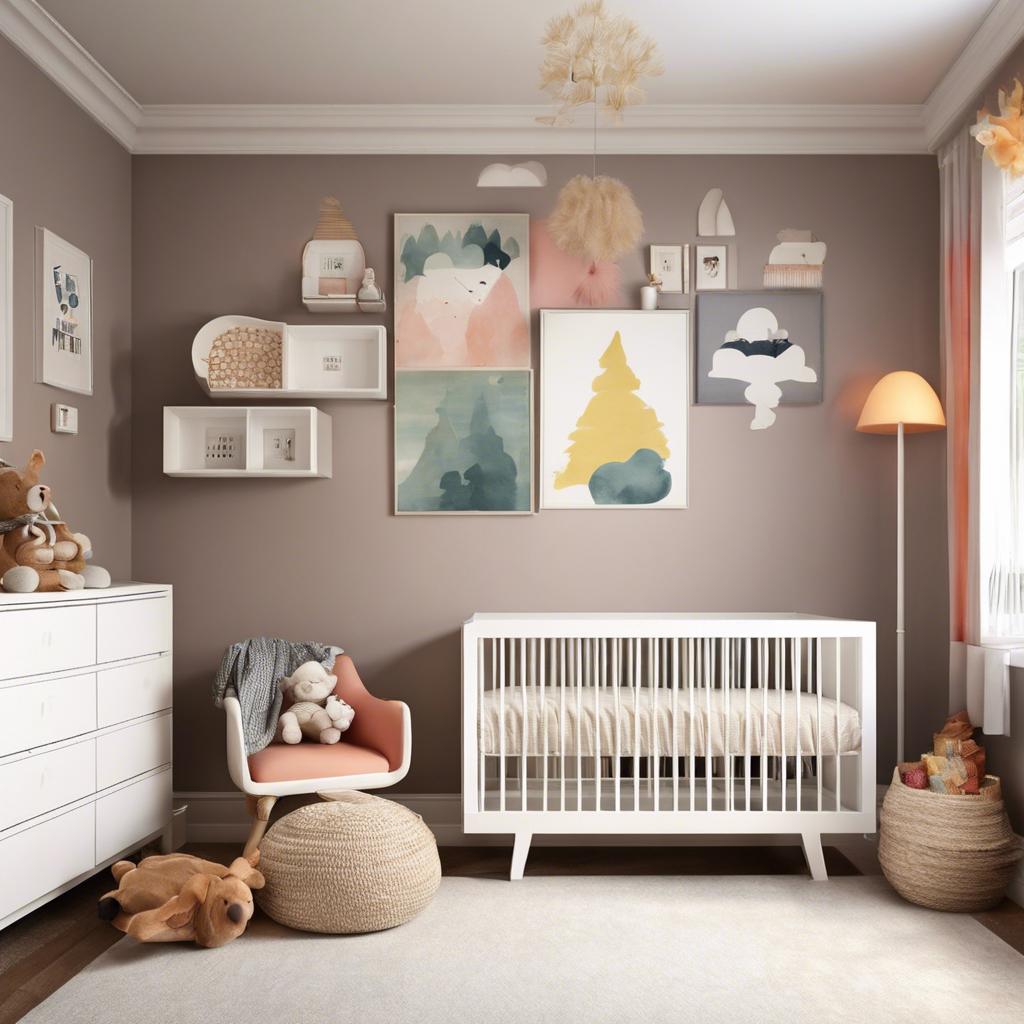 Creating​ a Tranquil Environment in⁣ a Small Colorful Nursery