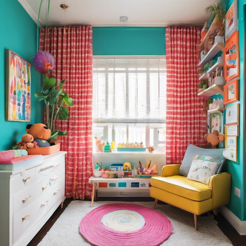 Creating ‌a Vibrant Environment in a Small Colorful Nursery