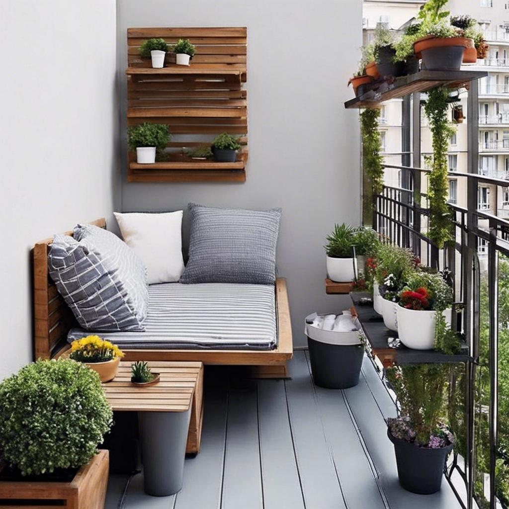 Creative Furniture Arrangements for Cozy Balcony Spaces