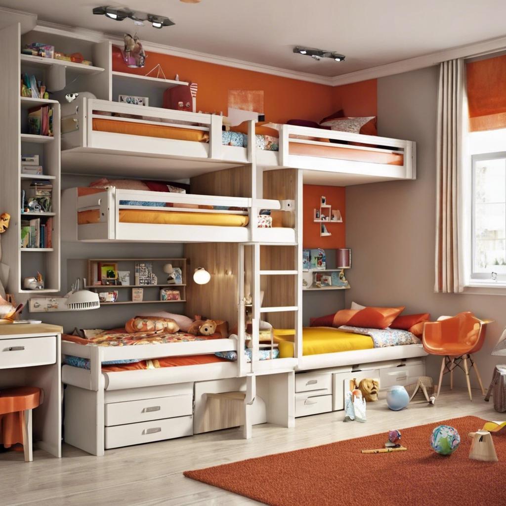Creative‍ Kid's Room Design​ Ideas with Bunk Beds