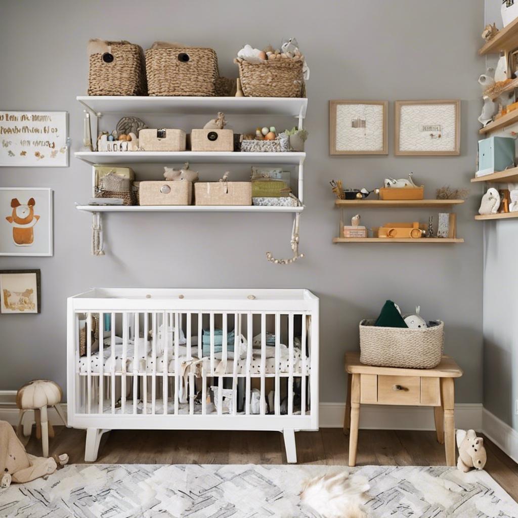 Creative Storage Solutions‍ for a​ Small Nursery: Maximizing ⁤Every Inch