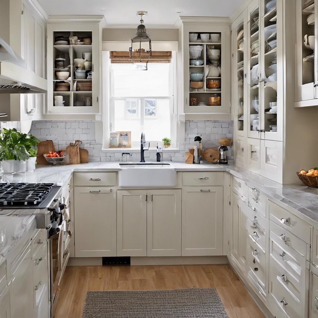 Creative cabinet solutions for maximizing⁤ storage in small kitchen‌ design